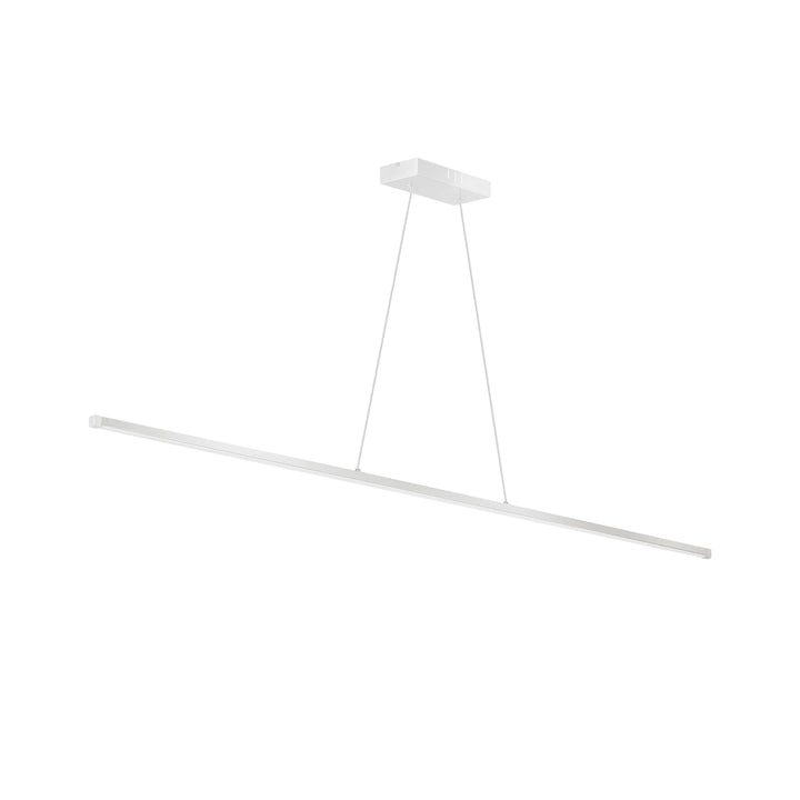 Dainolite 30W LED Horizontal Pendant, Aged Brass with White Acrylic Diffuser