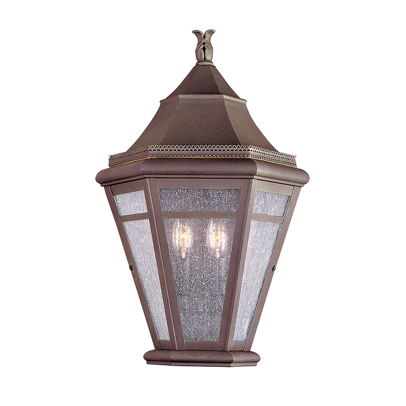 Morgan Hill Lantern 20" - Natural Rust