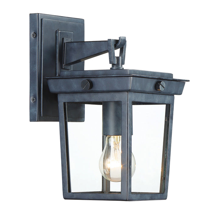 Crystorama Belmont 1 Light Graphite Outdoor Sconce