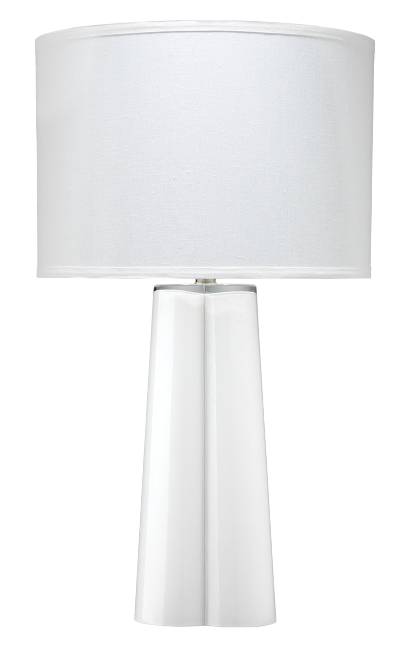 Clover Table Lamp-White