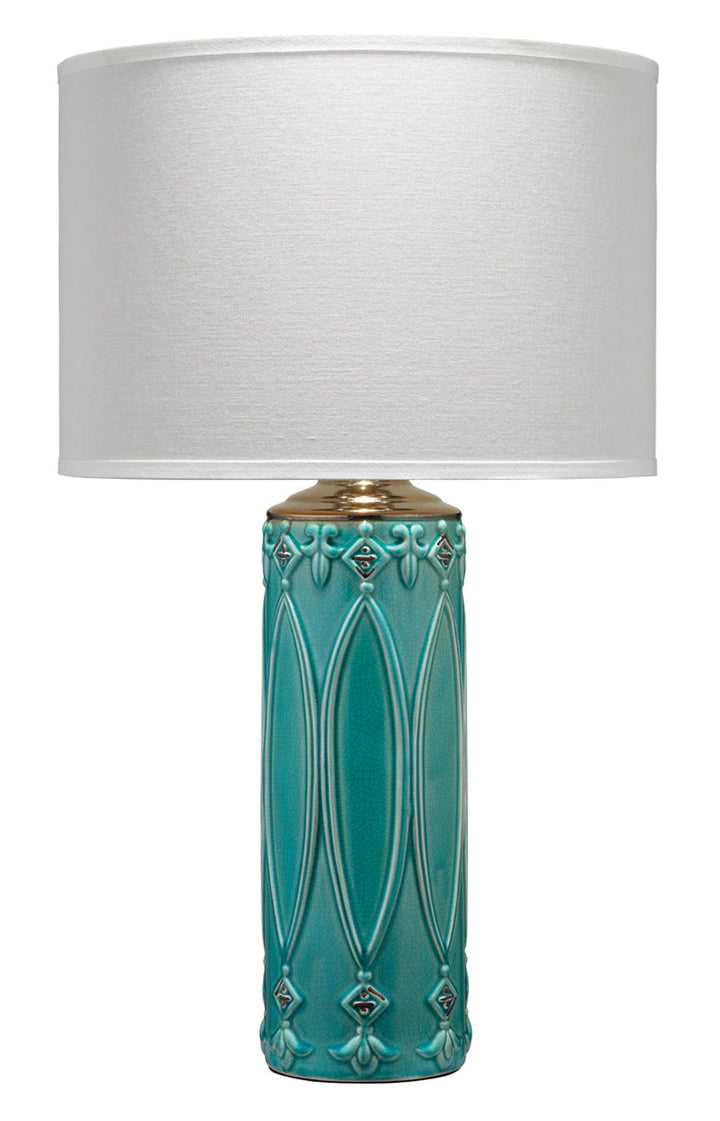 Tabitha Table Lamp-Turquoise