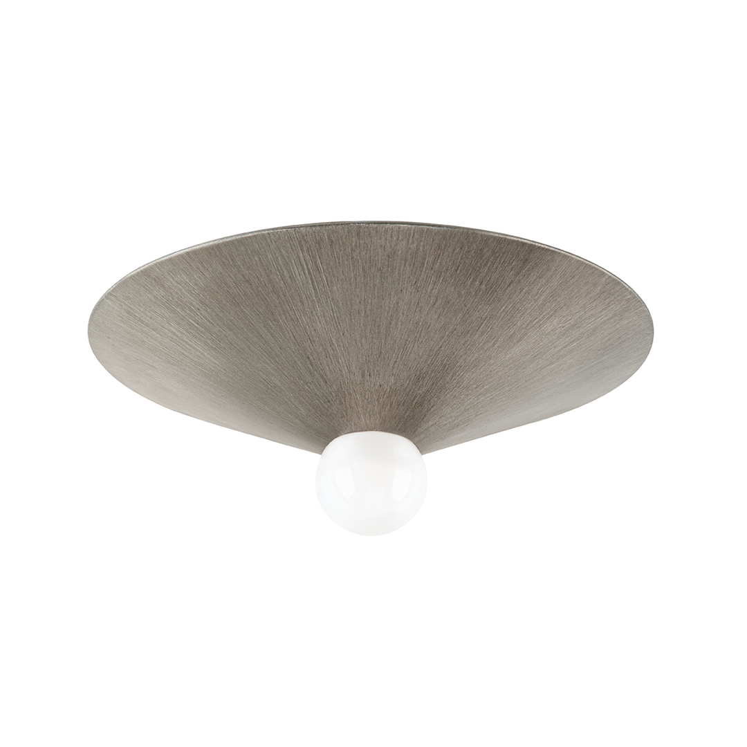 Summit 1 Light Flush Mount - Graphite Grey