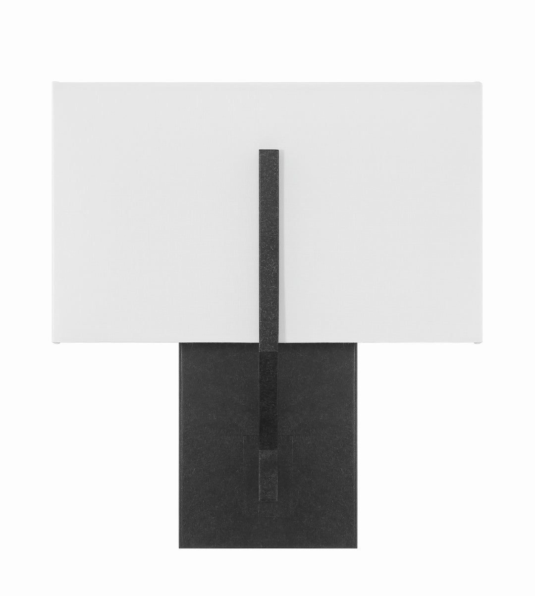 Crystorama Carlyn 2 Light Black Sconce