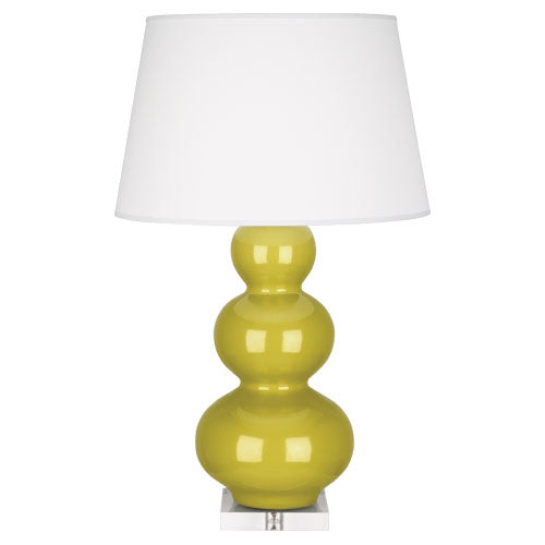 Citron Triple Gourd Table Lamp-Style Number CI43X