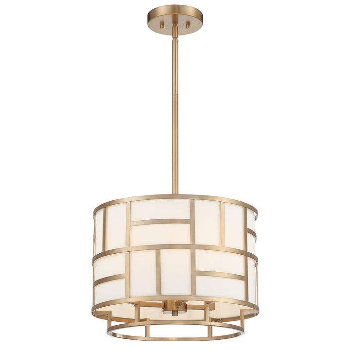 Crystorama Libby Langdon Danielson 4 Light Vibrant Gold Mini Chandelier