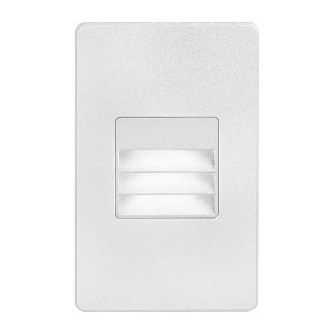 Dainolite 120VAC input, L125mmxW78mmxH37mm, 2700K, 3.3W IP65, Bronze Wall LED Light with Louver