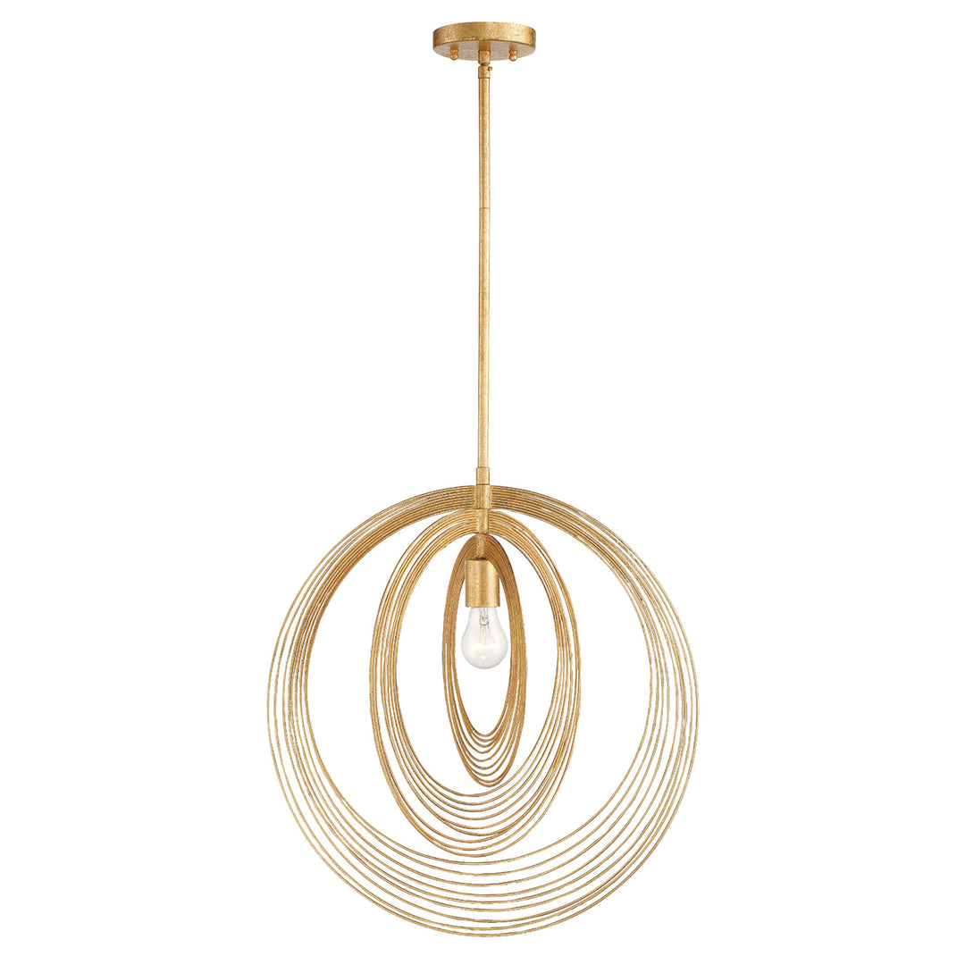 Doral 1 Light Renaissance Gold Pendant