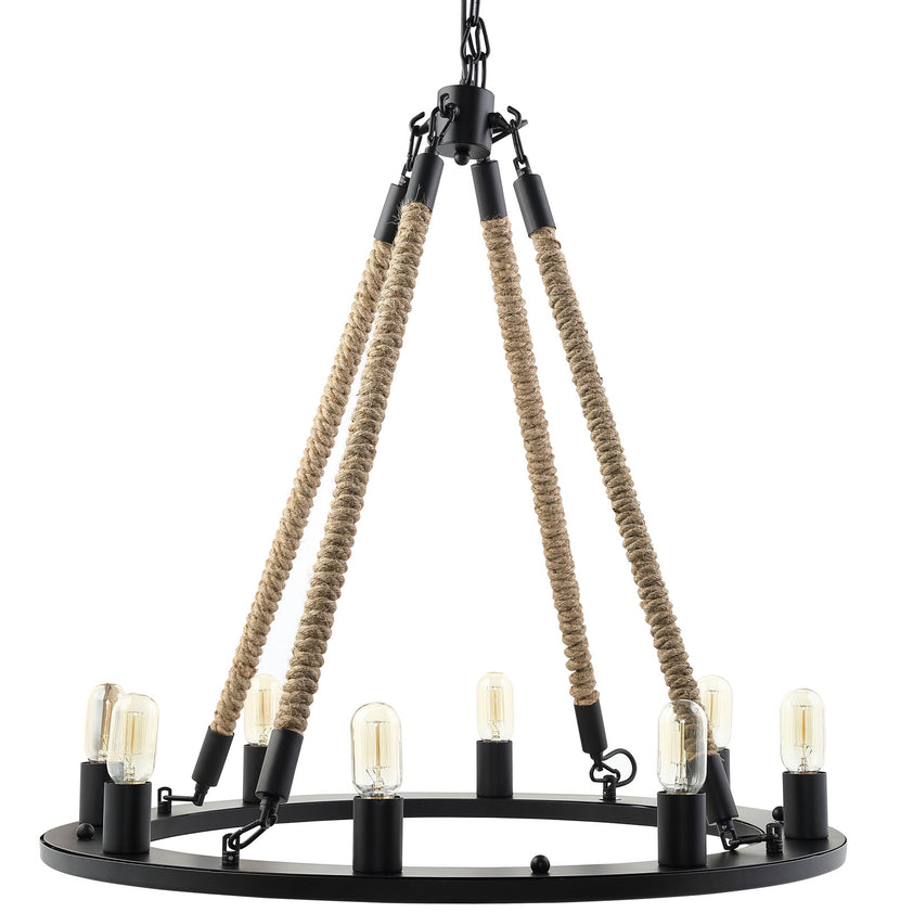 Encircle Chandelier in Black