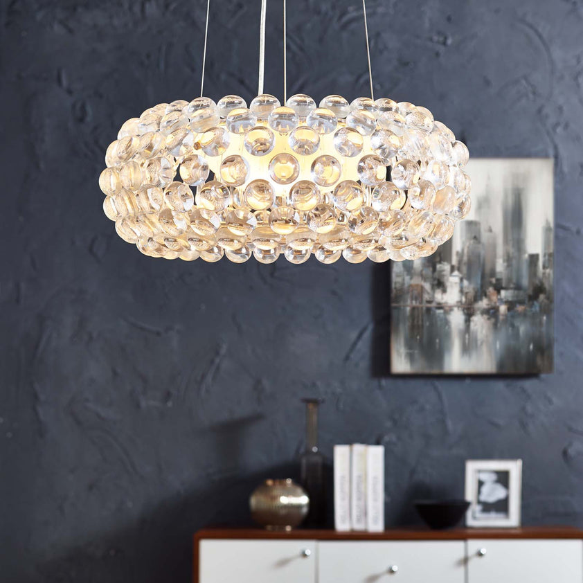 Halo 20" Pendant Chandelier