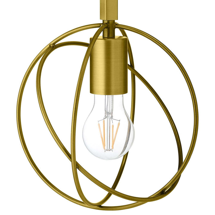 Perimeter Brass Wall Sconce Light Fixture