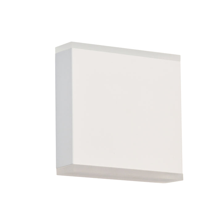 Dainolite 15W LED Wall Sconce, Aged Brass with Frosted Acrylic Diffuser