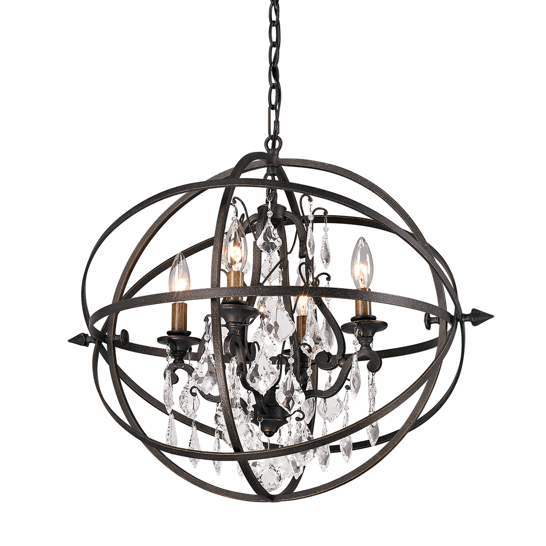 Byron Chandelier 21" - Vintage Bronze