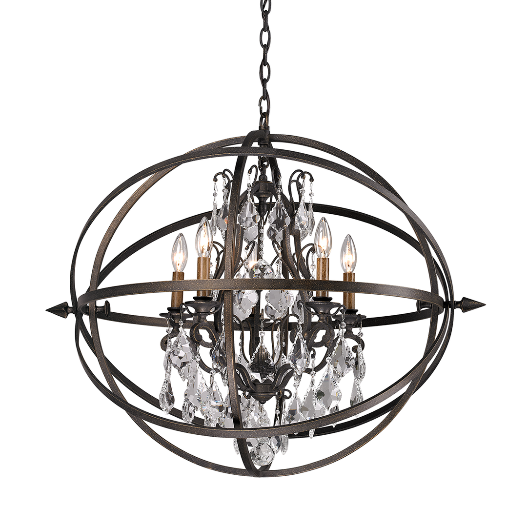 Byron Chandelier 27" - Vintage Bronze