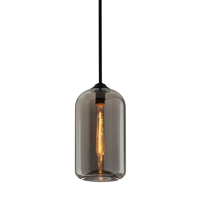 District Pendant, Soft Black