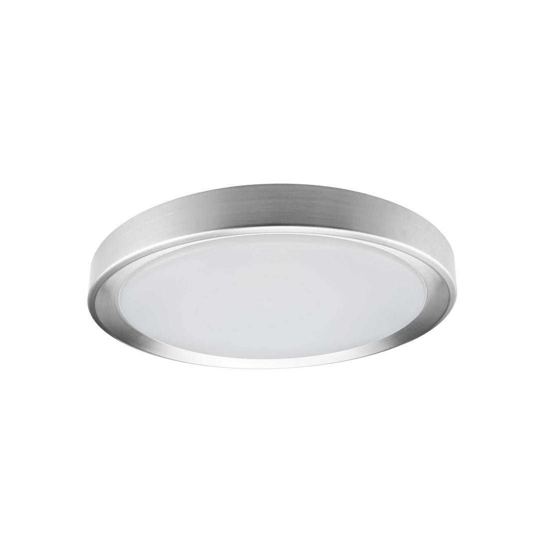 Dainolite 24W Flushmount Aged Brass with White Diffuser