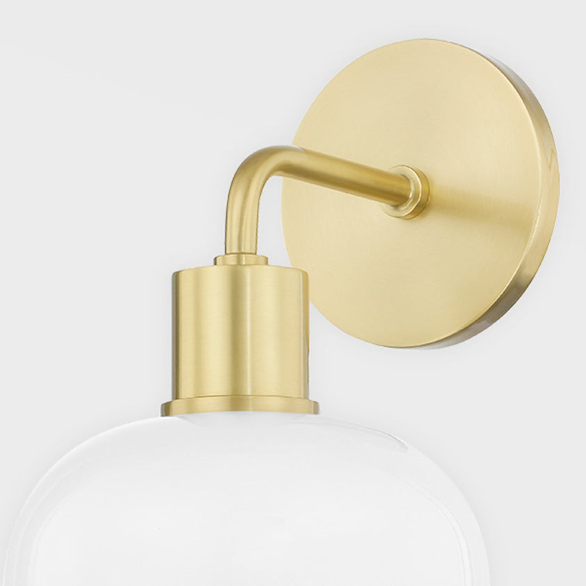 Kyla 1 Light Bath And Vanity - Aged Brass