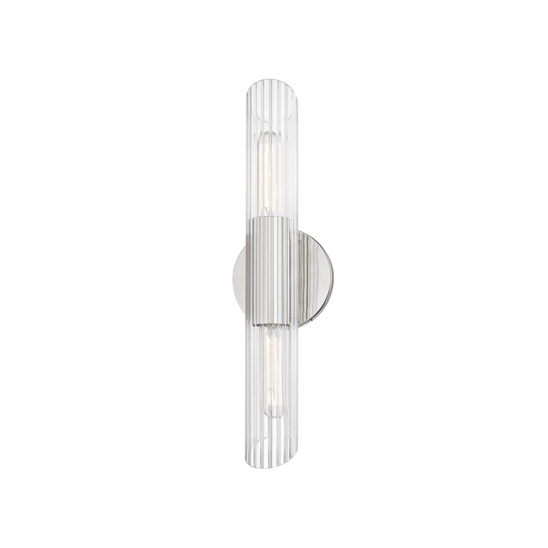 Cecily Wall Sconce - Polished Nickel