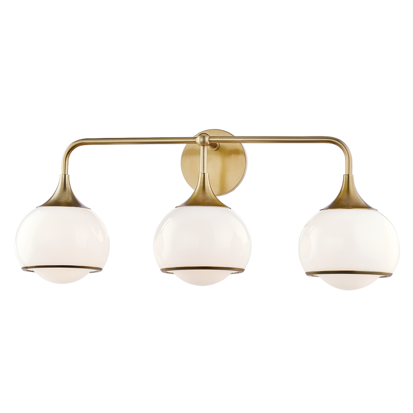 Reese Wall Sconce 26" - Aged Brass