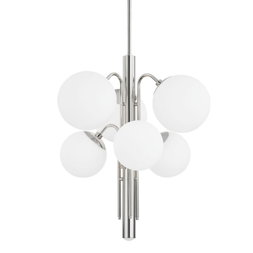 Ingrid Chandelier - Polished Nickel