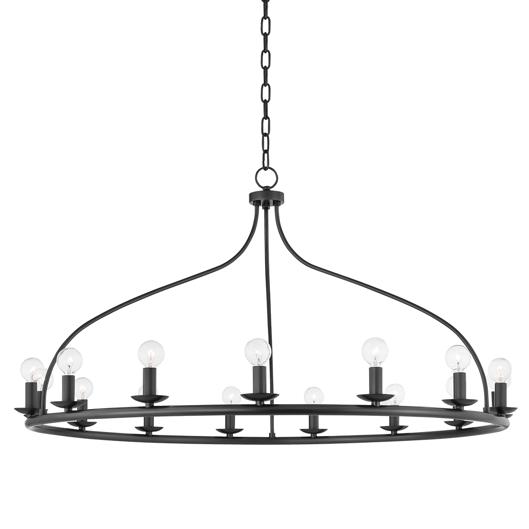 Kendra 15 Ligh Chandelier - Old Bronze