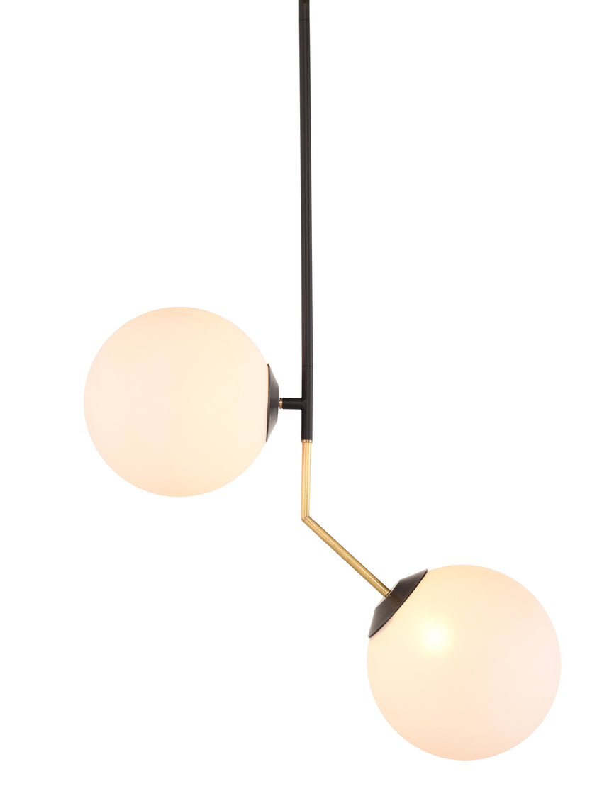 Declan Pendant Lighting - White, 24.5in