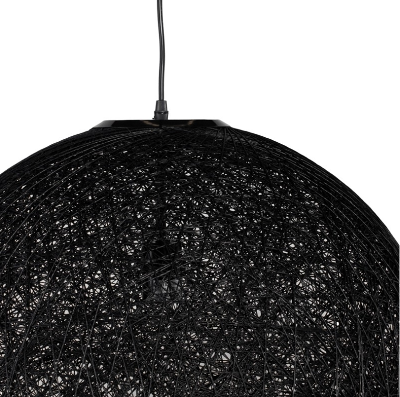 String 24 Pendant Lighting - Black