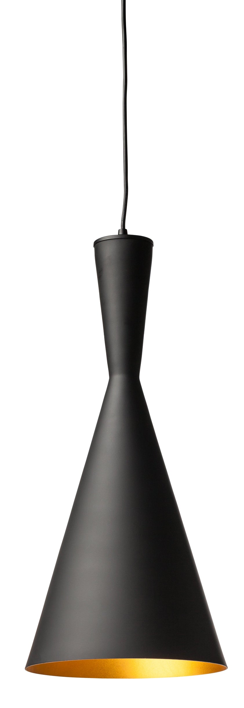 Lue Pendant Lighting - Black, 10in