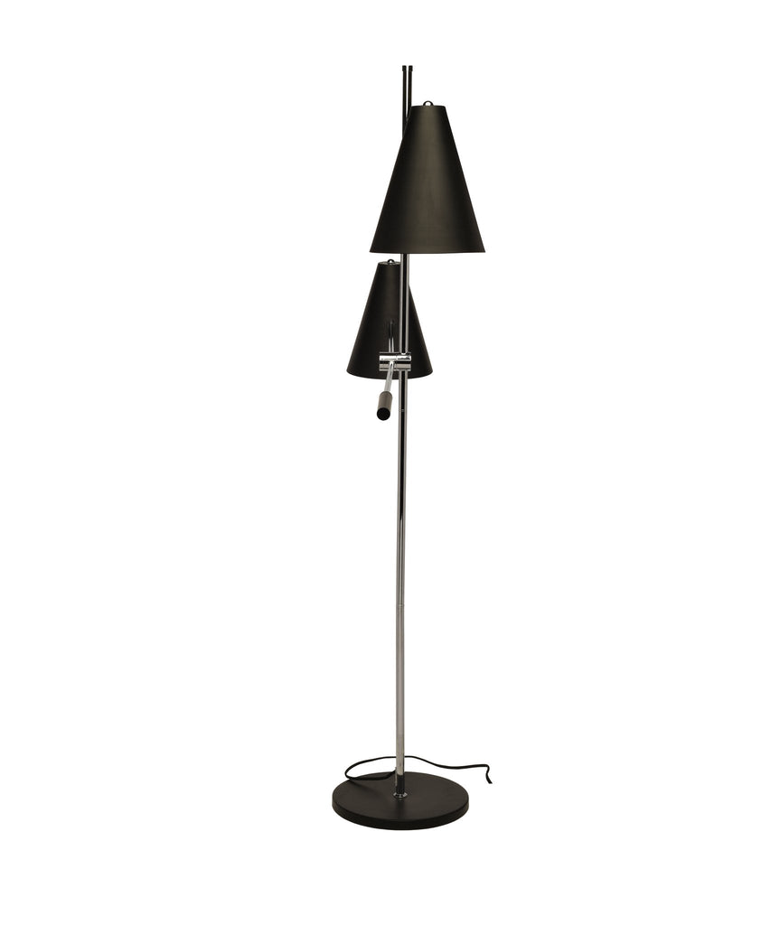 Tivat Floor Lighting - Black, 12in