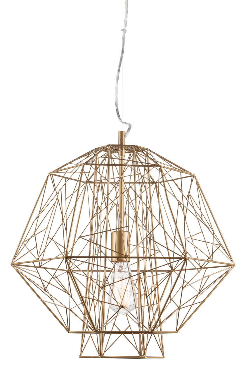 Zeus Pendant Lighting - Gold, 20in