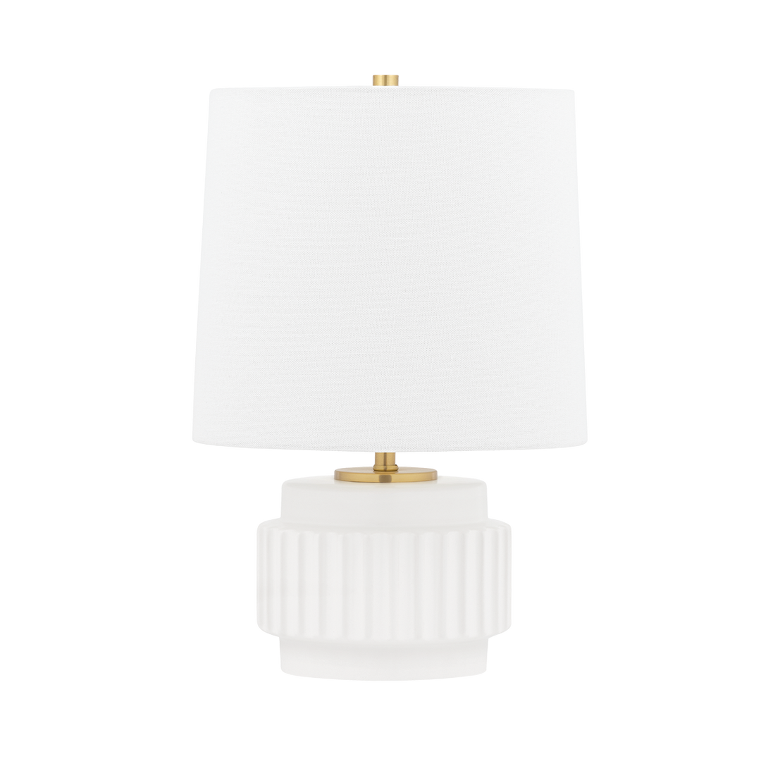 Kalani Table Lamp - Matte White