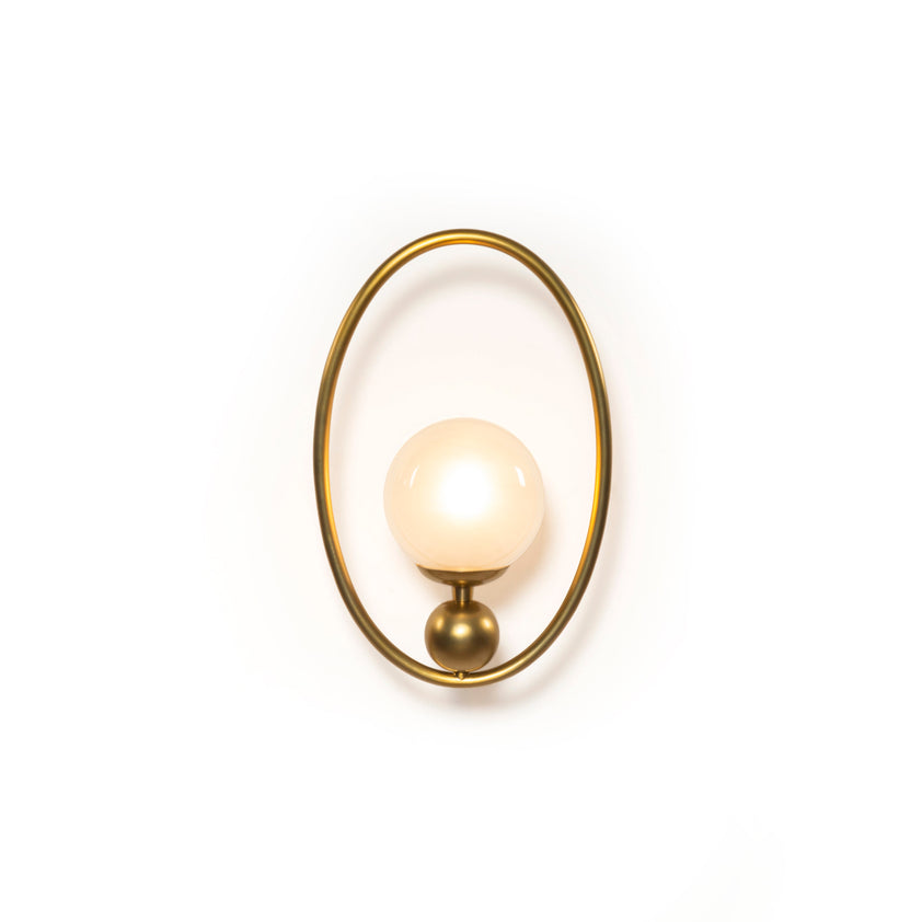 Elliot Sconce-Patina Brass