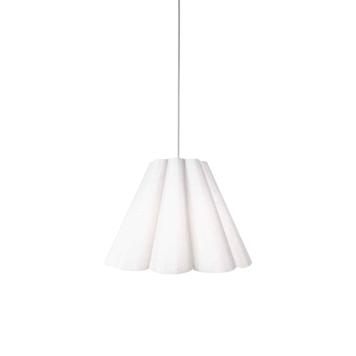 Dainolite 4 Light Kendra Pendant JTone White, Small Polished Chrome