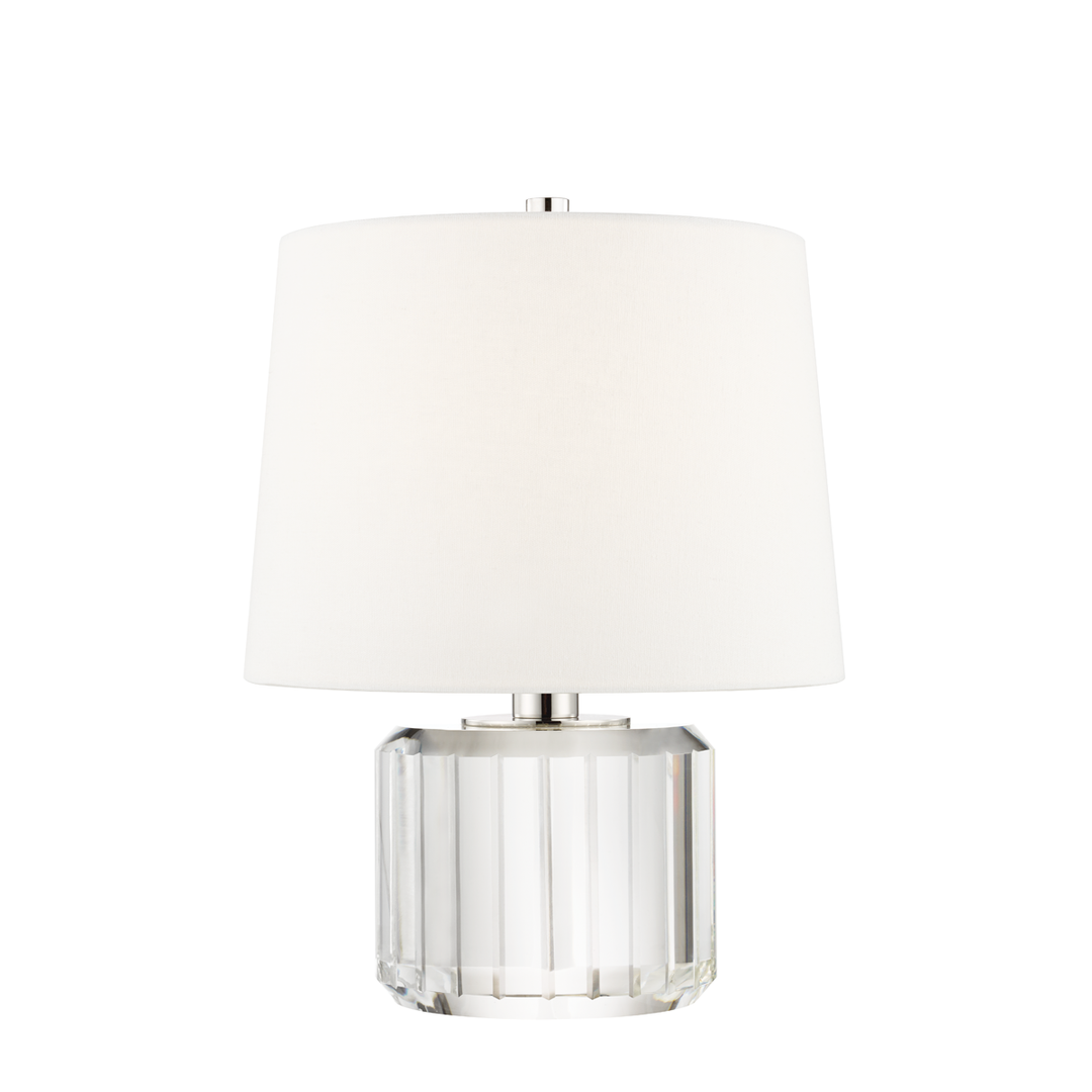 Hague Table Lamp 10" - Polished Nickel