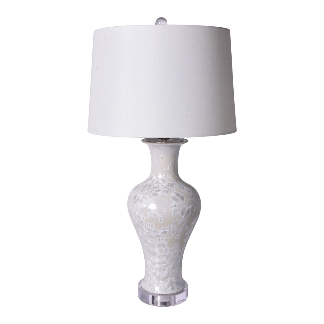 Crystal Shell Fishtail Vase Table Lamp