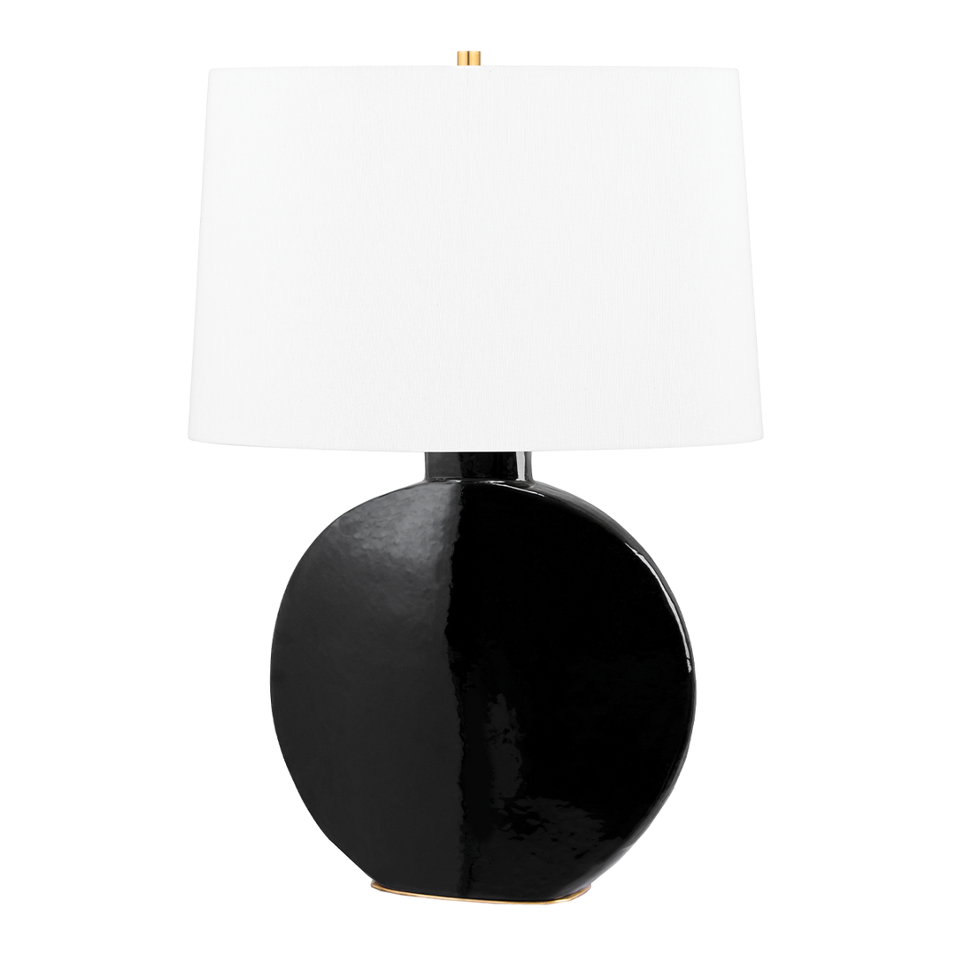 Kimball Table Lamp - Aged Brass/Dusk Black