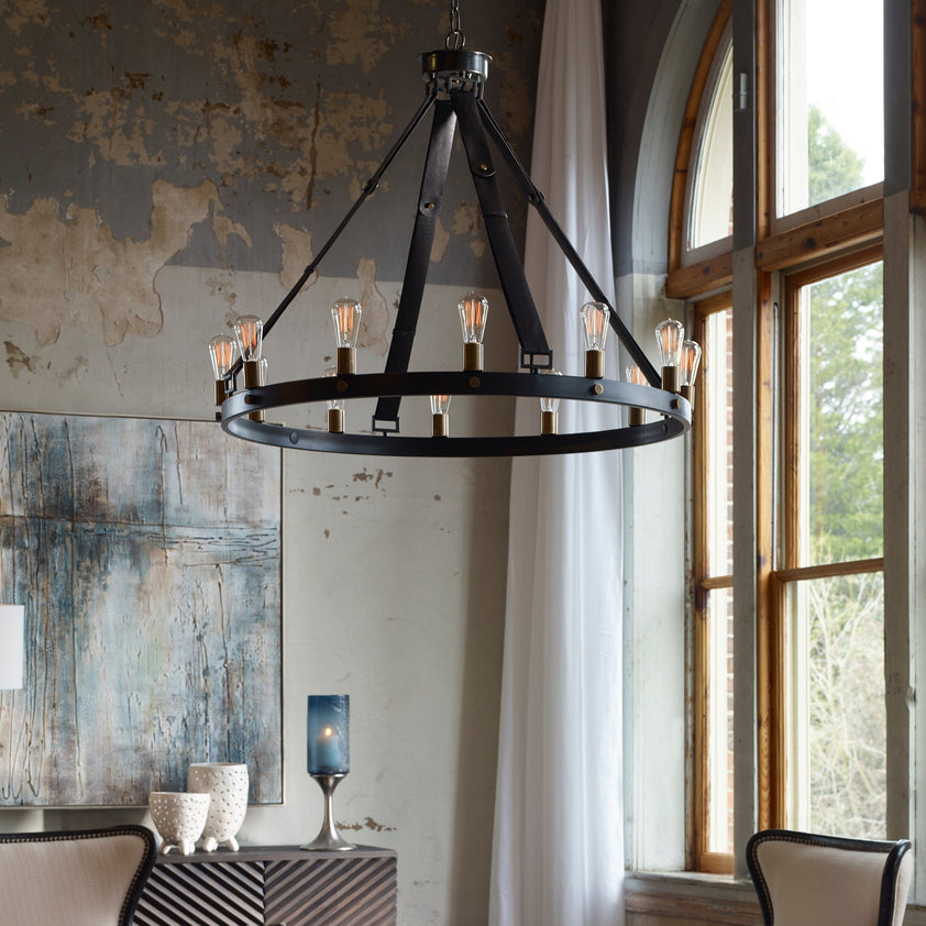 Marlow 12 Light Circle Chandelier