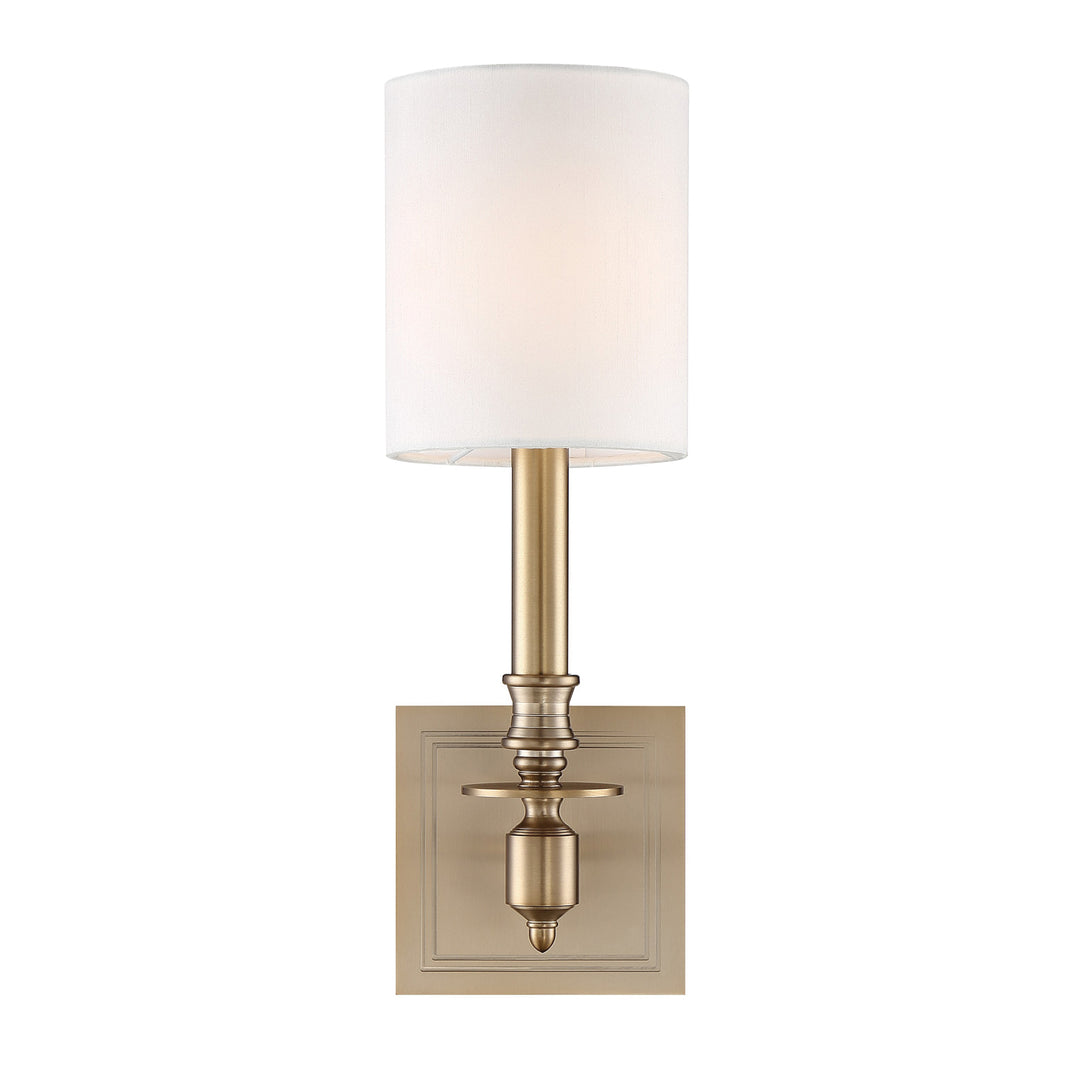 Lloyd 1 Light Aged Brass Sconce