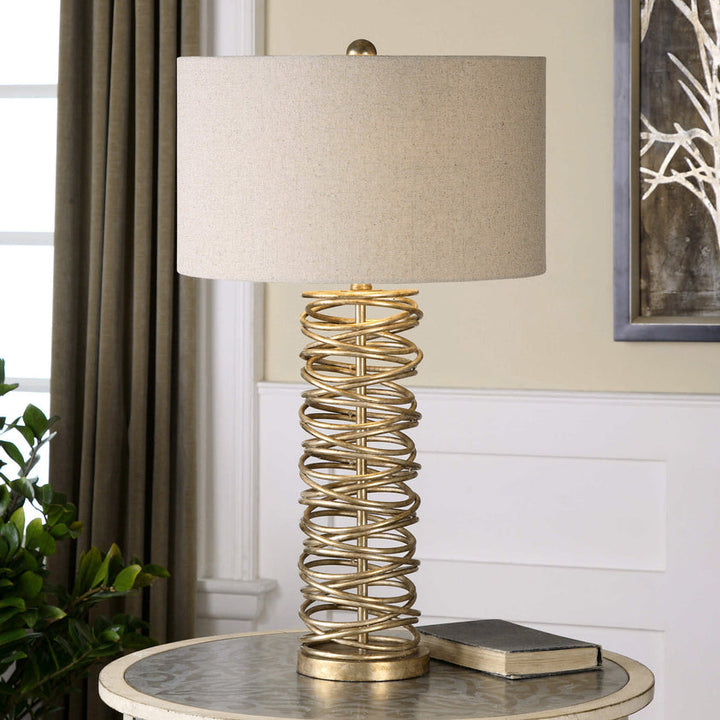 Amarey Metal Ring Table Lamp