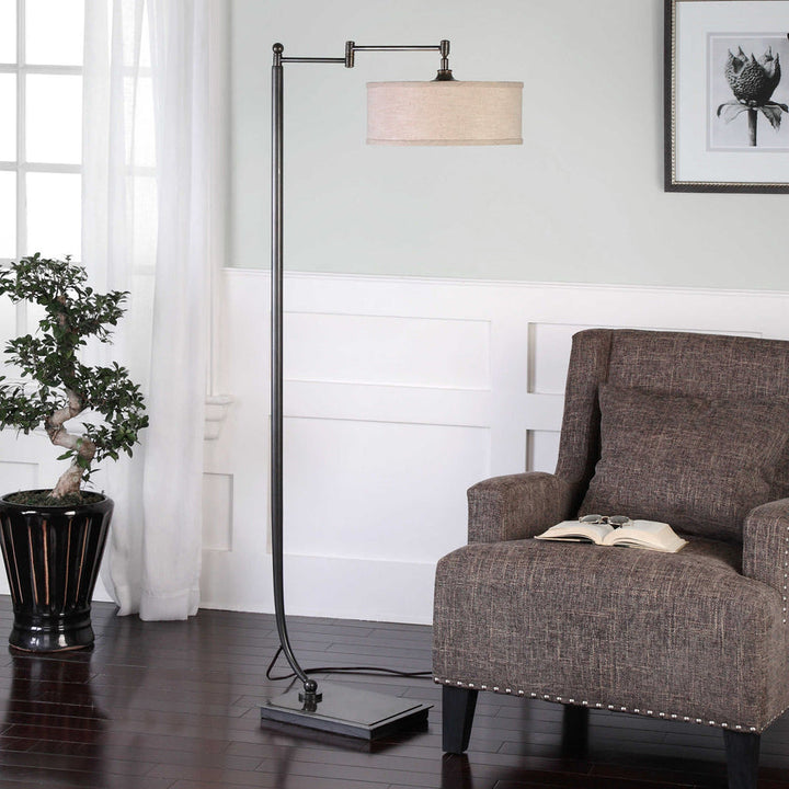 Lamine Dark Bronze Floor Lamp