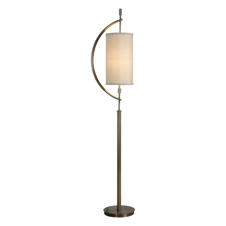 Balaour Antique Brass Floor Lamp