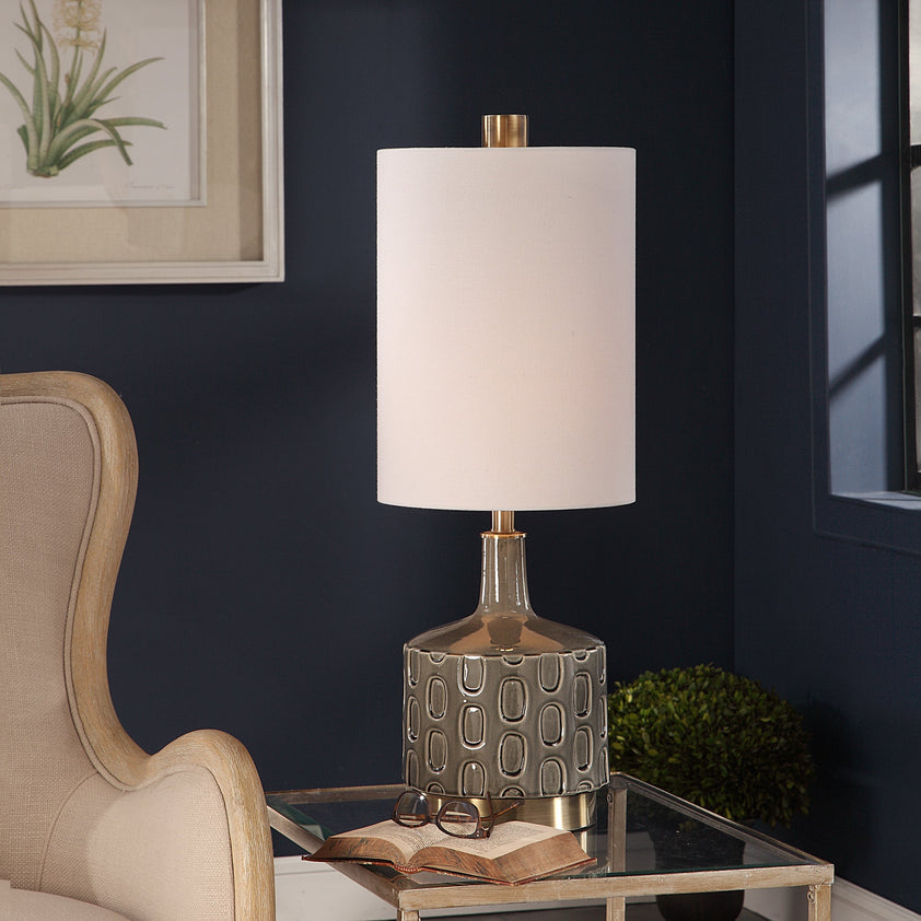 Darrin Gray Table Lamp