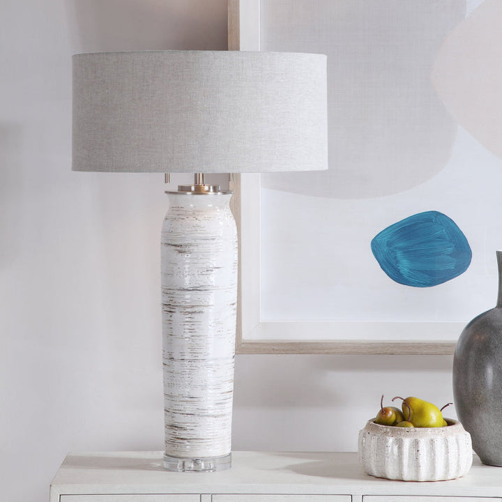 Lenta White Table Lamp