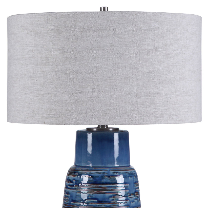 Magellan Blue Table Lamp