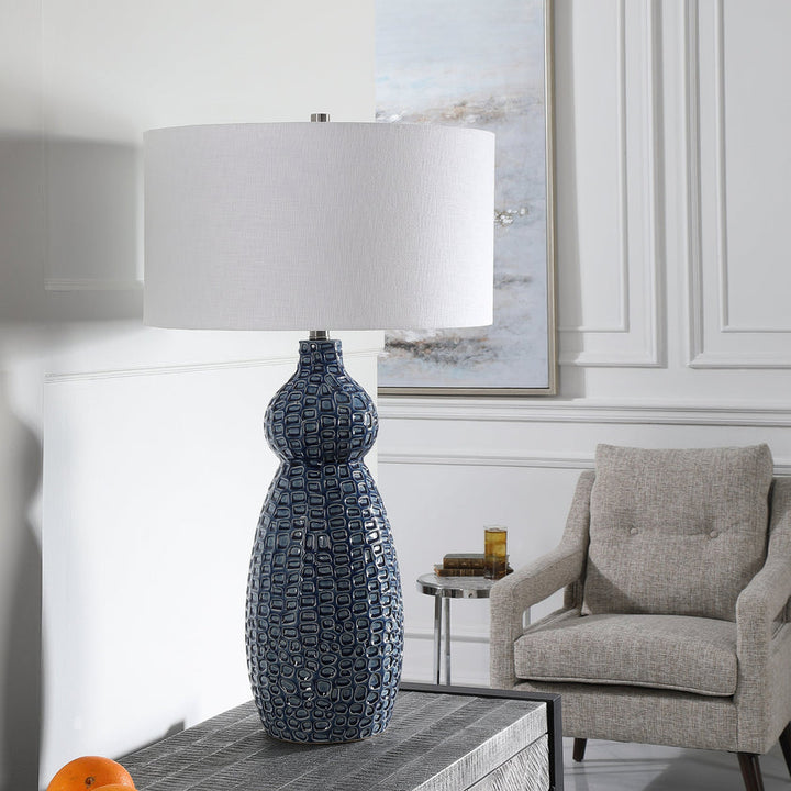 Holloway Cobalt Blue Table Lamp