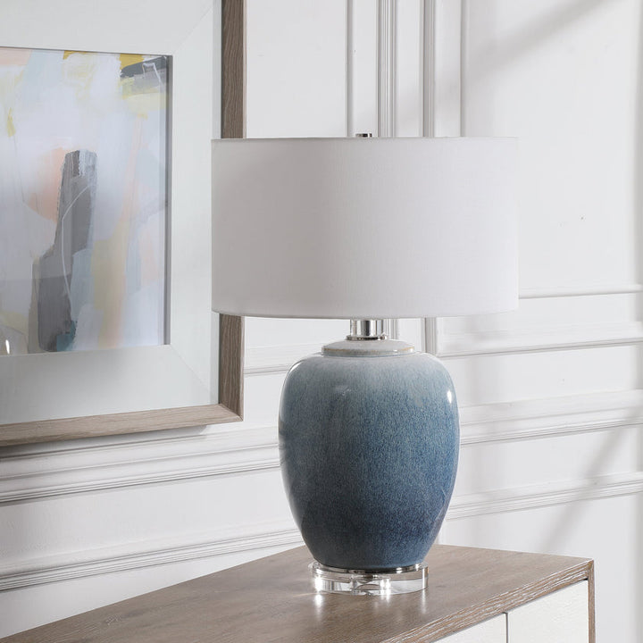 Blue Waters Ceramic Table Lamp