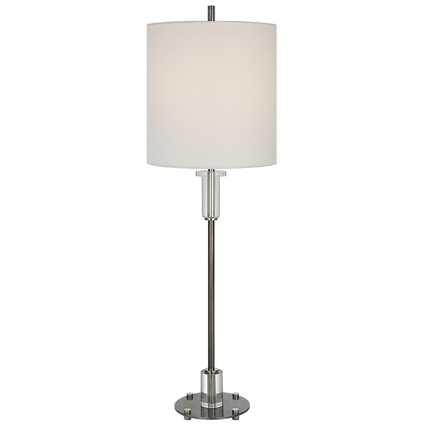 Aurelia Steel Buffet Lamp