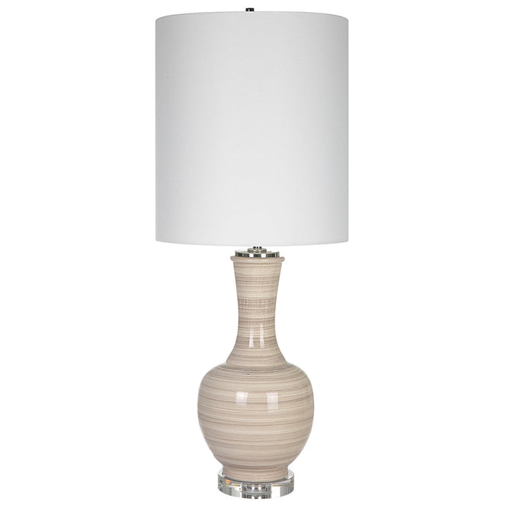 Chalice Striped Table Lamp