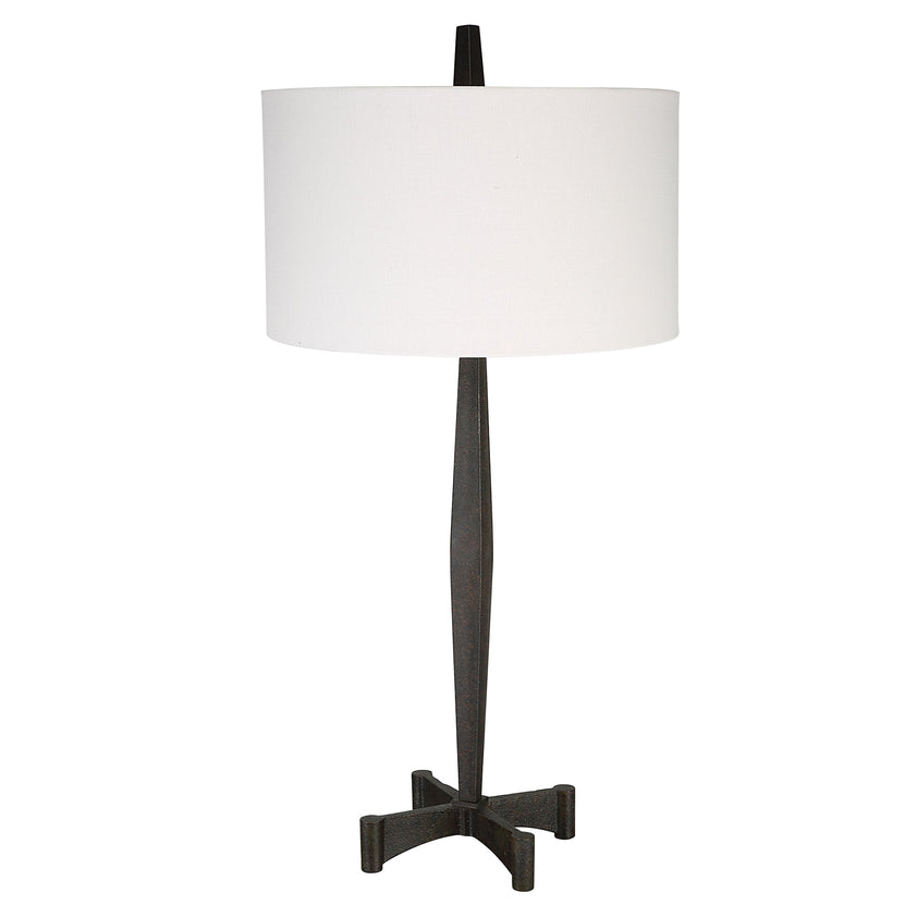 Counteract Rust Metal Table Lamp