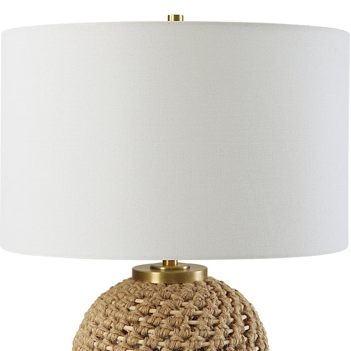 Kendari Rope & Rattan Table Lamp