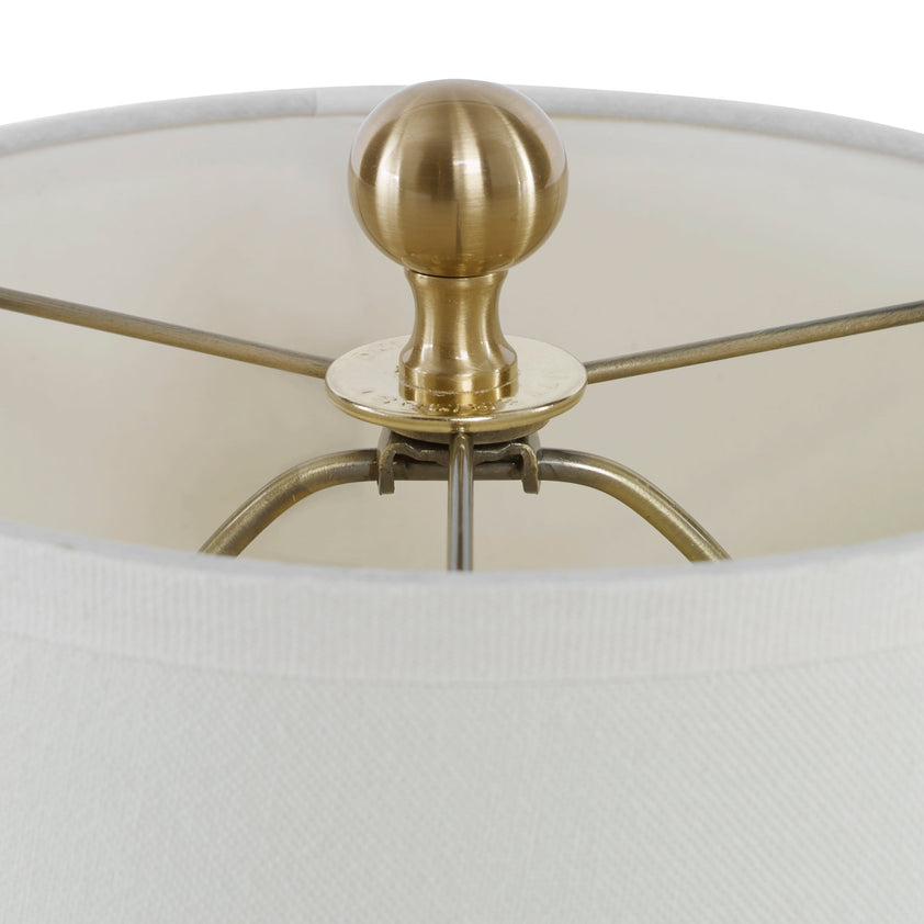 Laton Brass Buffet Lamp